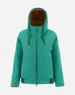 Herno Nylon Ultralight Reversible New Techno Taffeta Bomber