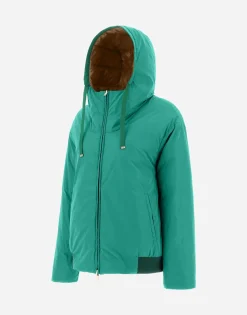 Herno Nylon Ultralight Reversible New Techno Taffeta Bomber