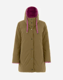 Herno Nylon Ultralight Reversible New Techno Taffeta A-Shape Jacket