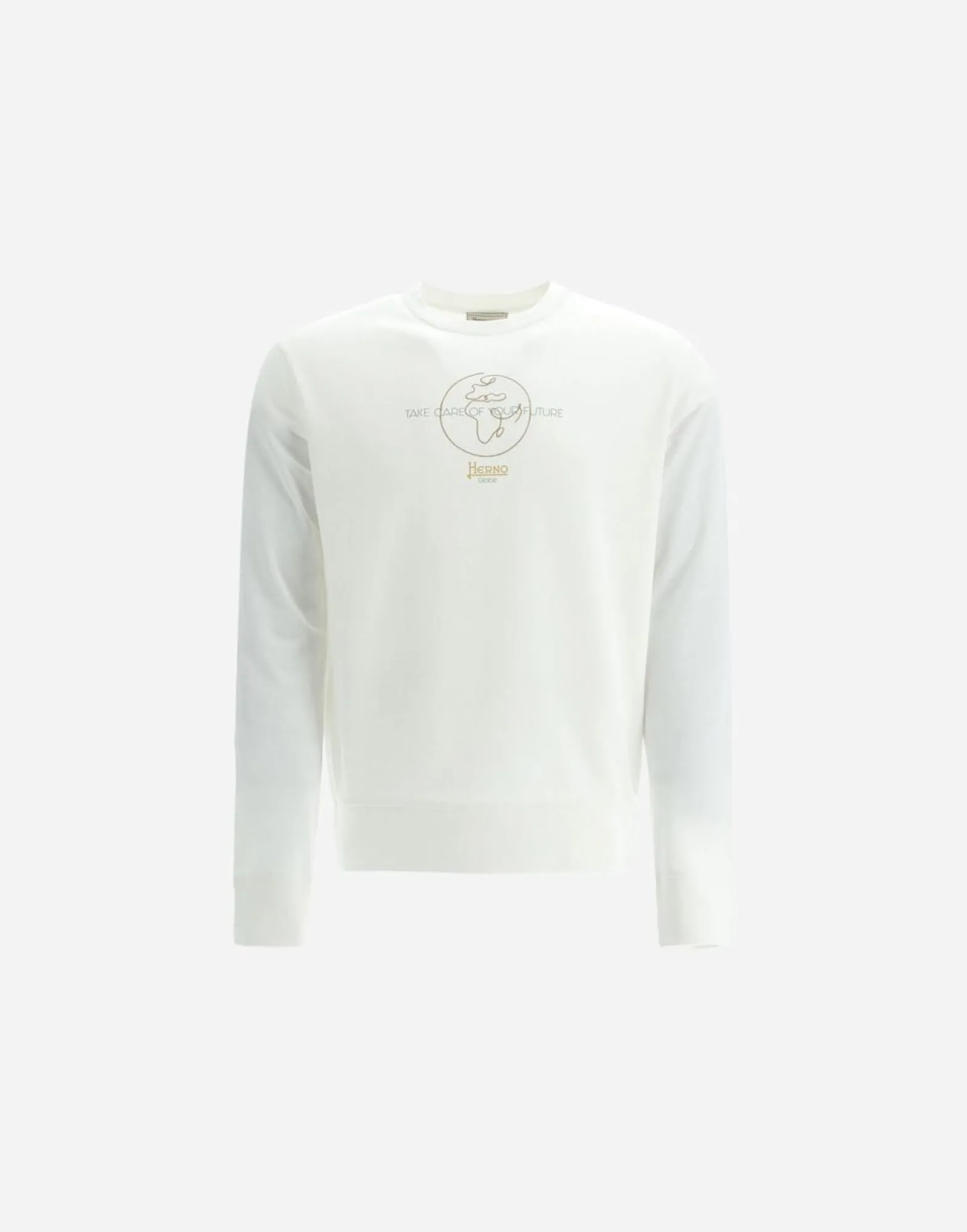 Herno Online Exclusive Gots Cotton Heavy Jersey Unisex Sweatshirt