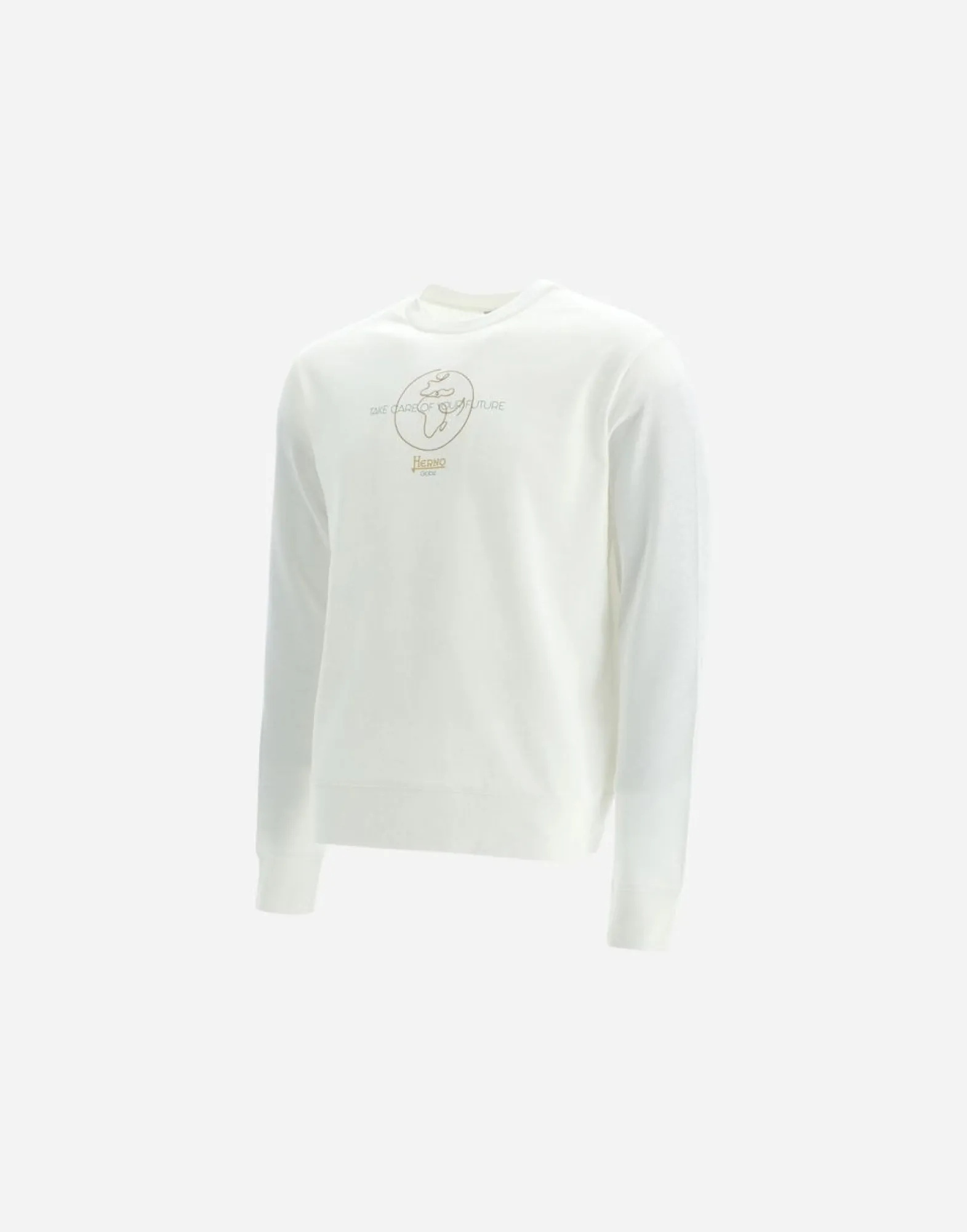 Herno Online Exclusive Gots Cotton Heavy Jersey Unisex Sweatshirt