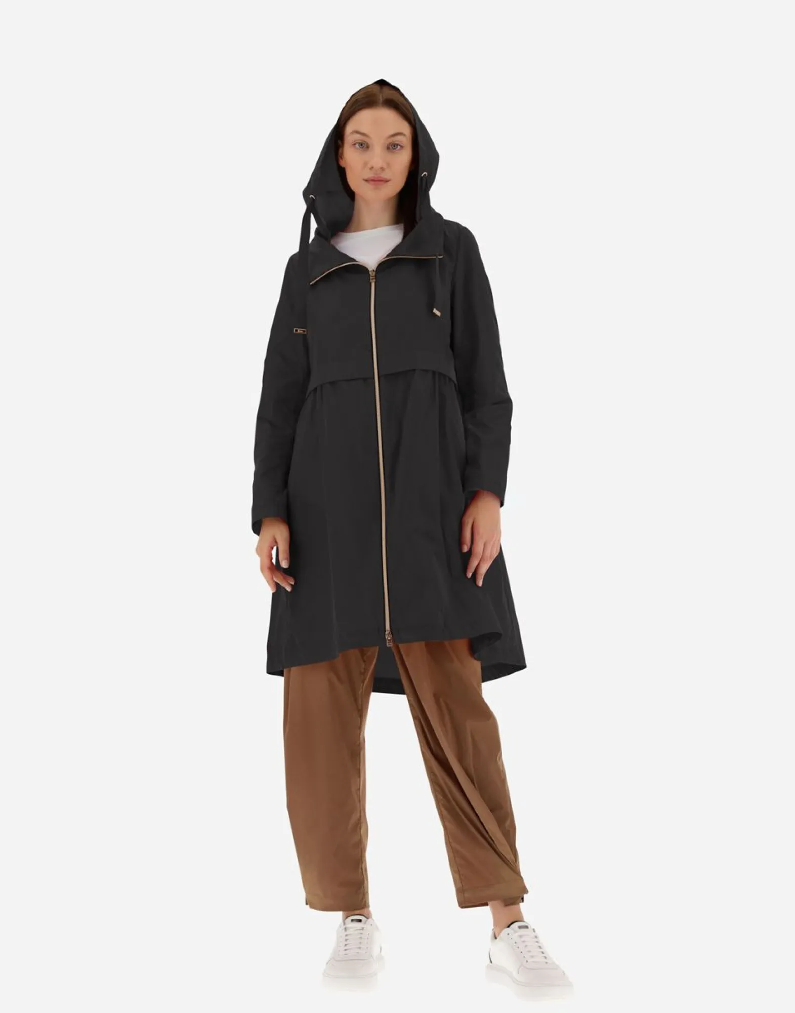 Herno Parka In New Techno Taffeta