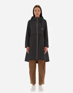 Herno Parka In New Techno Taffeta