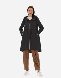 Herno Parka In New Techno Taffeta