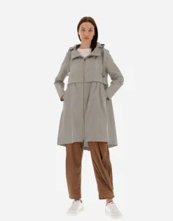 Herno Parka In New Techno Taffeta