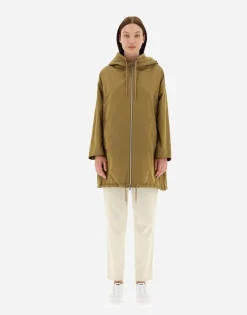 Herno Parka In New Techno Taffeta