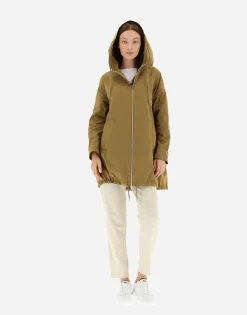 Herno Parka In New Techno Taffeta
