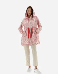 Herno Parka In Oriental Fancy