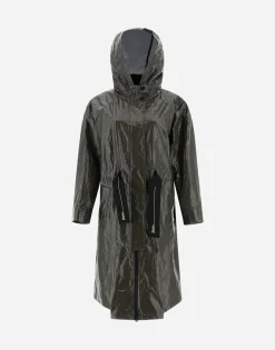 Herno Parka In Techno Paper