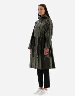 Herno Parka In Techno Paper