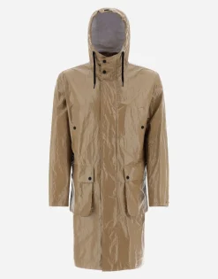 Herno Parka In Techno Paper