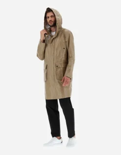 Herno Parka In Techno Paper