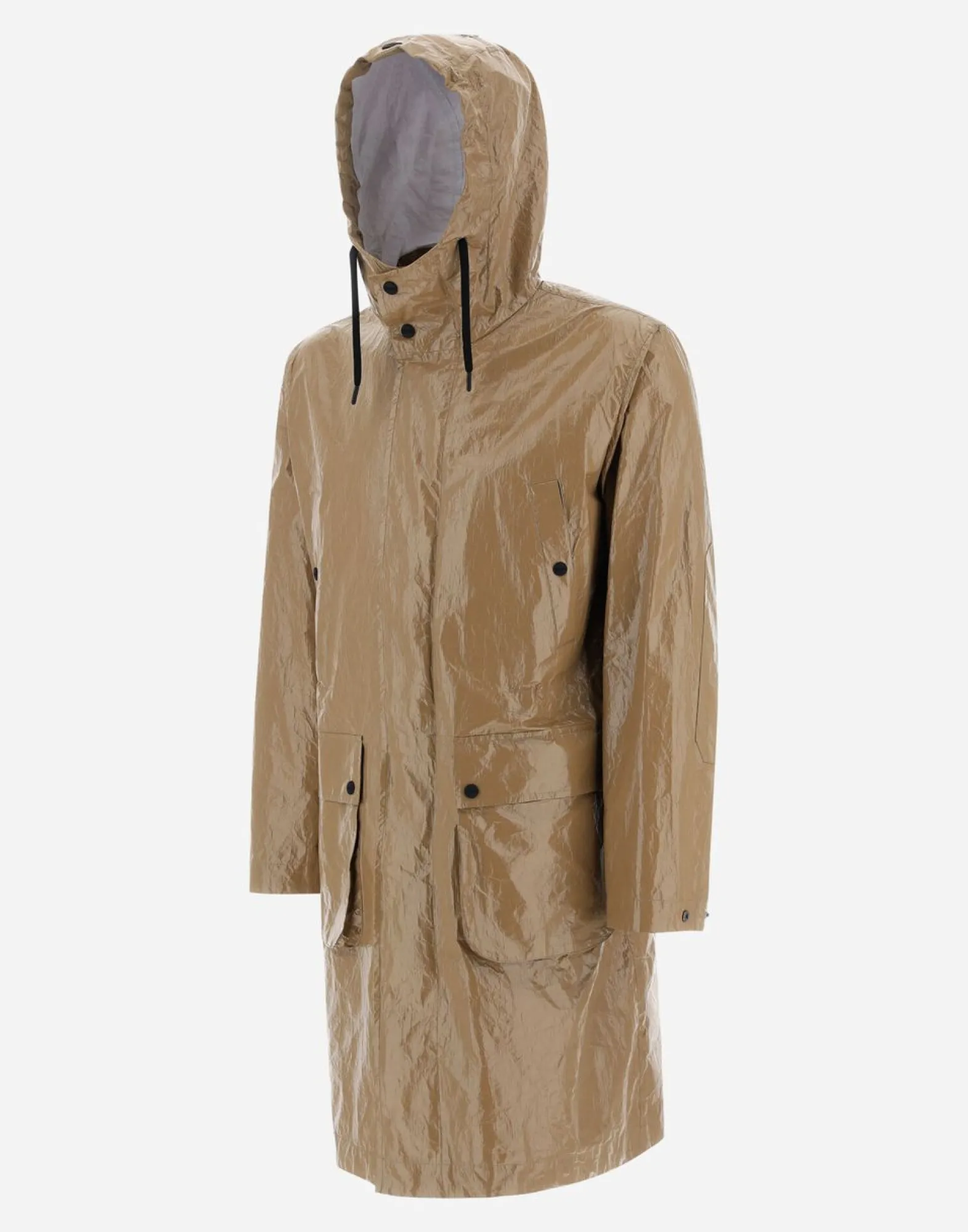 Herno Parka In Techno Paper