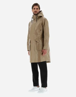 Herno Parka In Techno Paper