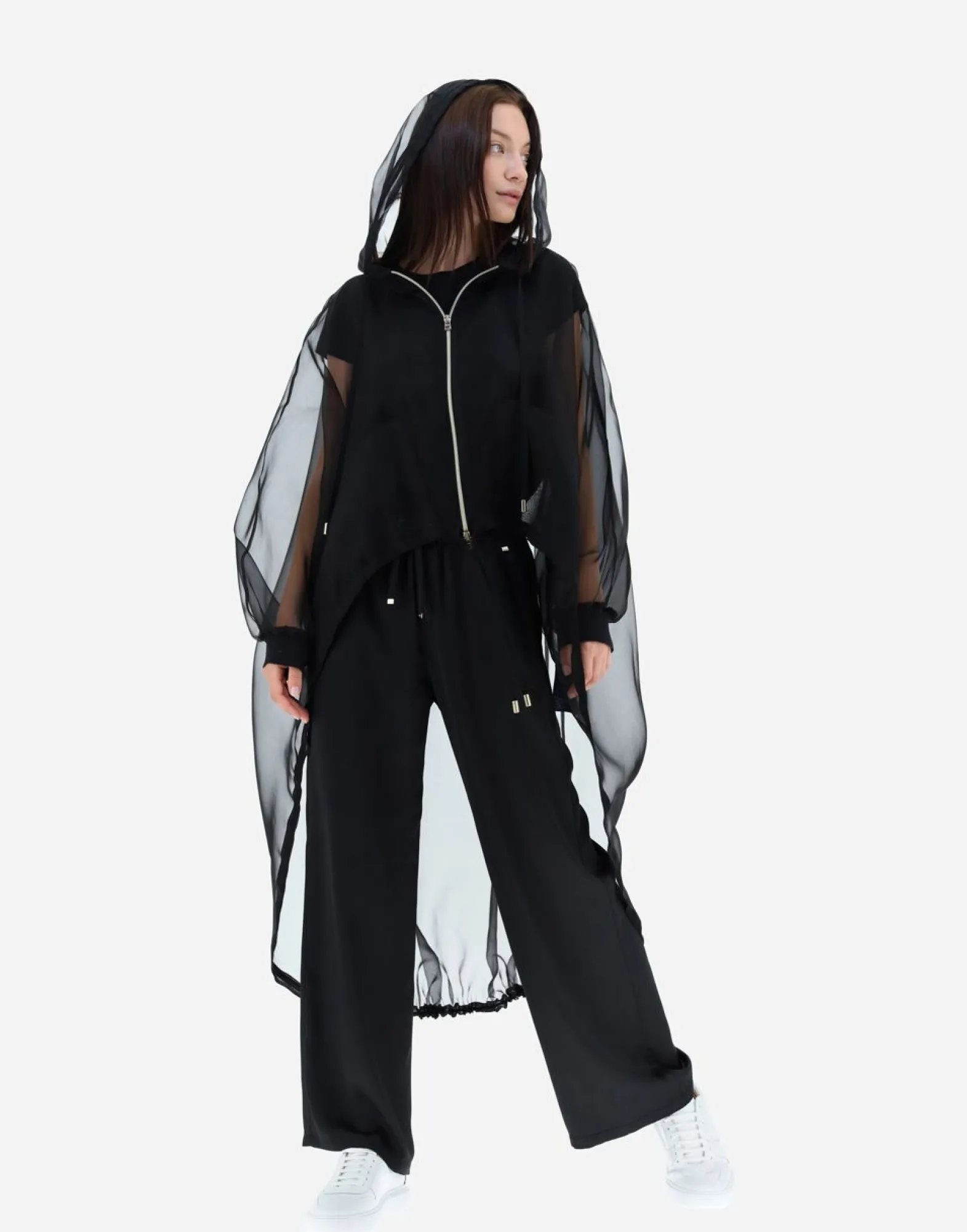 Herno Parka In Veiled Silk