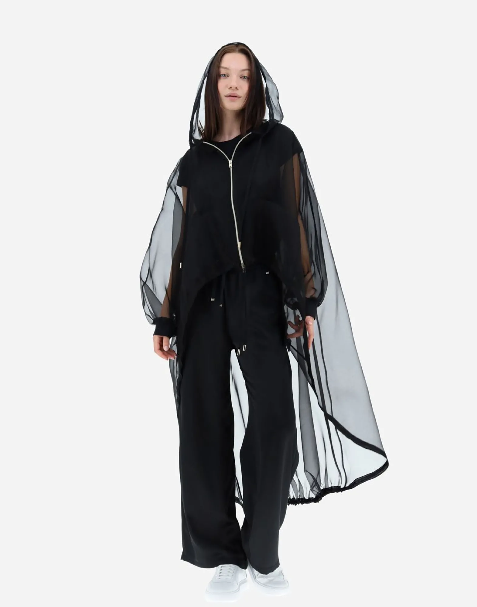 Herno Parka In Veiled Silk