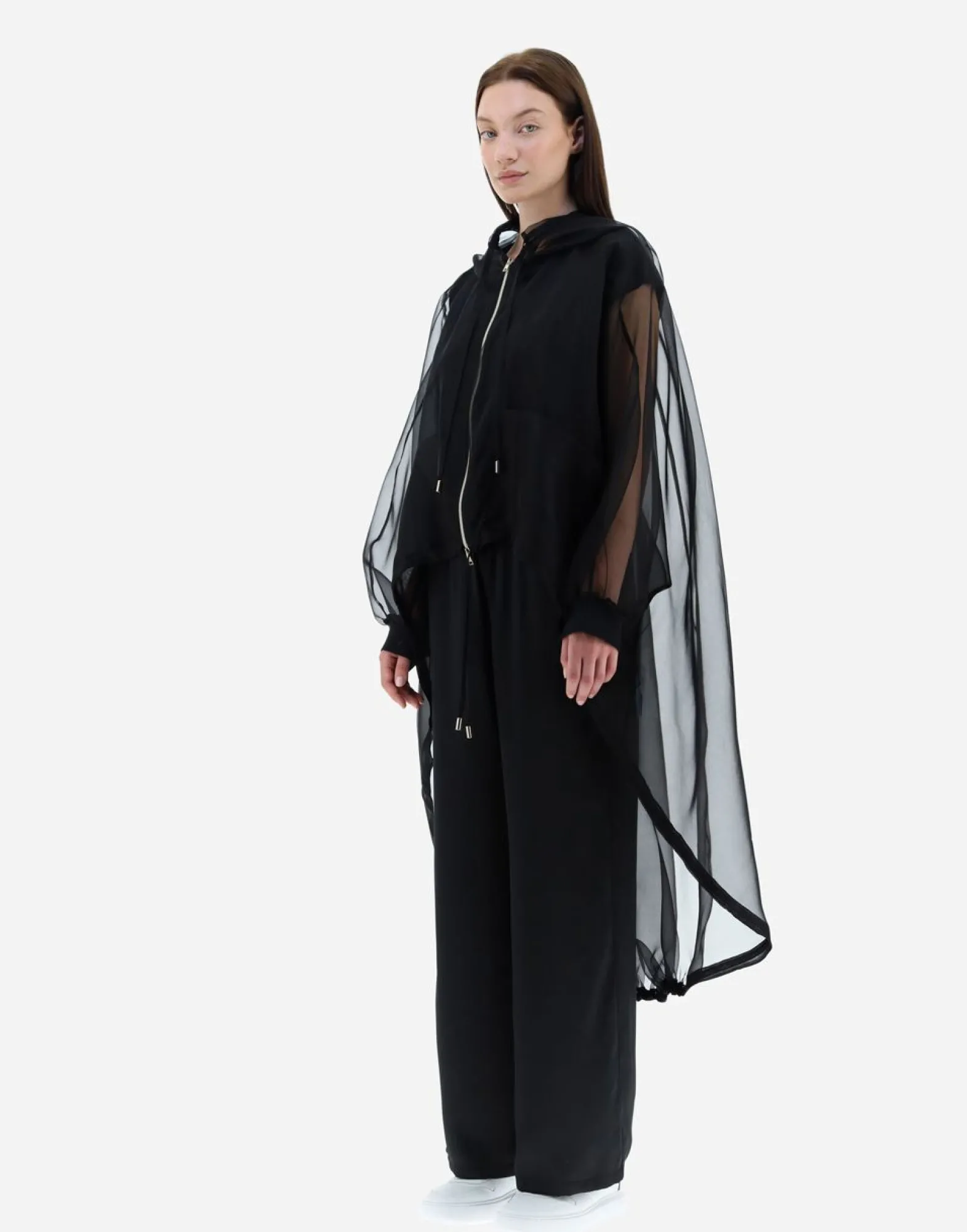 Herno Parka In Veiled Silk