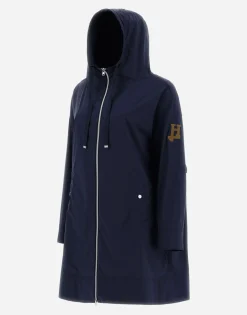 Herno Parka Jacket In Light Nylon Stretch
