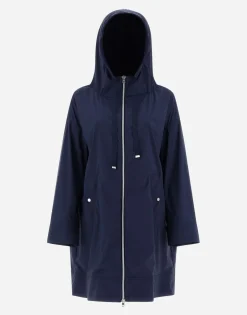 Herno Parka Jacket In Light Nylon Stretch