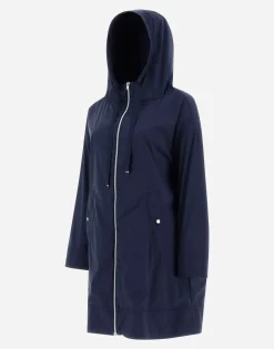 Herno Parka Jacket In Light Nylon Stretch