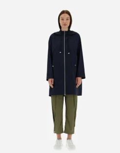 Herno Parka Jacket In Light Nylon Stretch