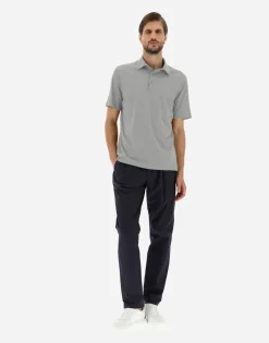 Herno Polo Shirt In Crepe Jersey