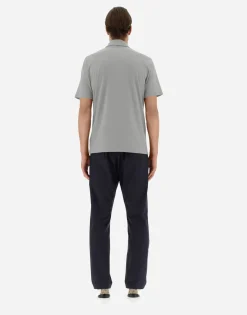 Herno Polo Shirt In Crepe Jersey
