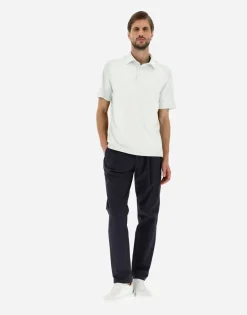 Herno Polo Shirt In Crepe Jersey