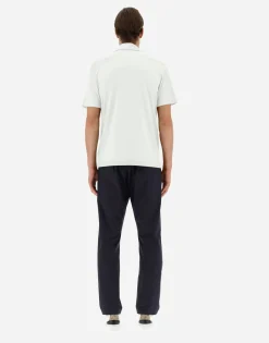 Herno Polo Shirt In Crepe Jersey