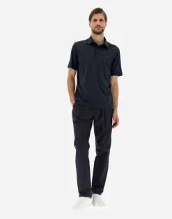Herno Polo Shirt In Crepe Jersey