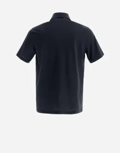 Herno Polo Shirt In Crepe Jersey