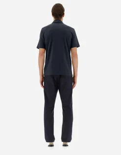 Herno Polo Shirt In Crepe Jersey
