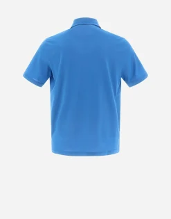 Herno Polo Shirt In Crepe Jersey