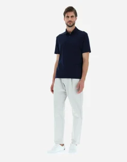 Herno Polo Shirt In Silk Jersey