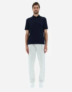 Herno Polo Shirt In Silk Jersey
