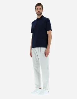 Herno Polo Shirt In Silk Jersey