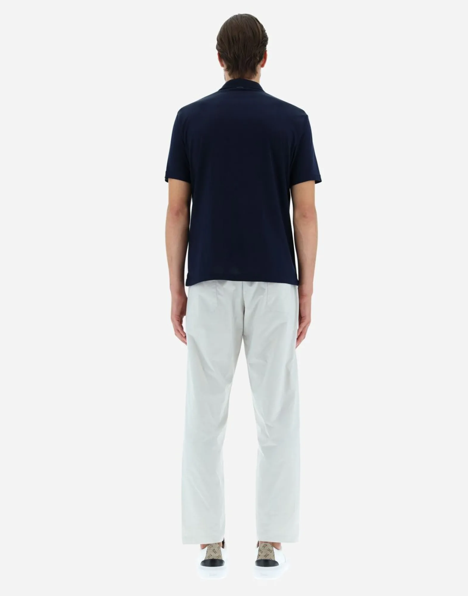 Herno Polo Shirt In Silk Jersey