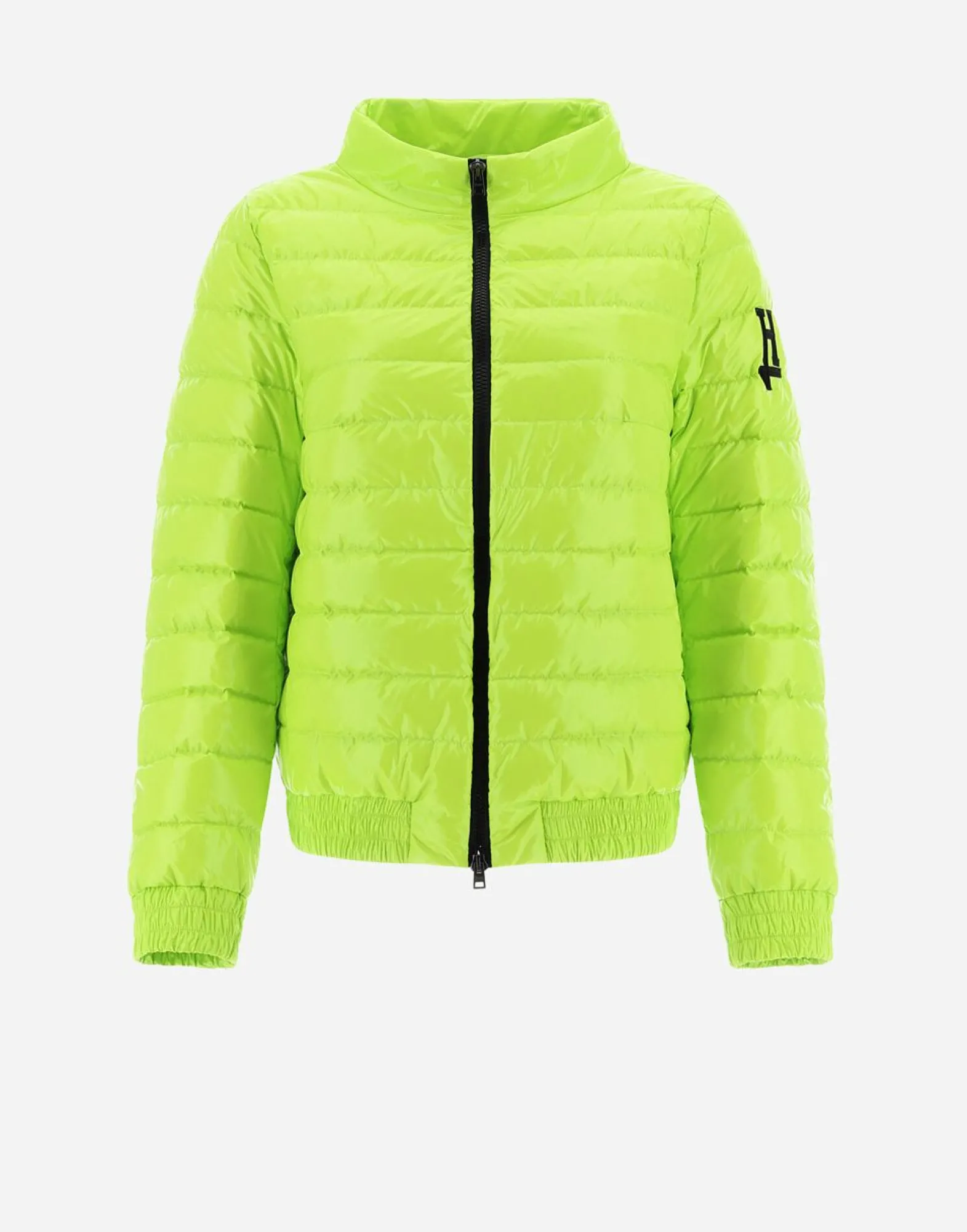 Herno Quilted Bomber Jacket In Gloss