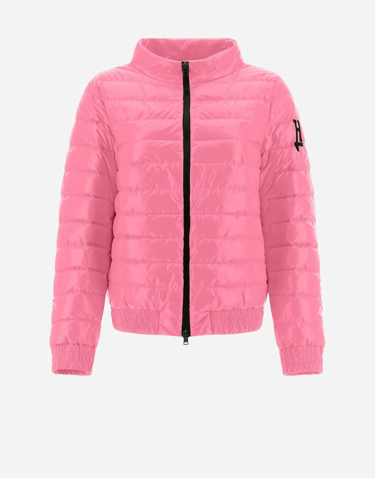 Herno Quilted Bomber Jacket In Gloss