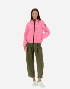 Herno Quilted Bomber Jacket In Gloss