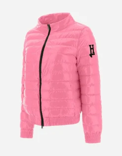 Herno Quilted Bomber Jacket In Gloss
