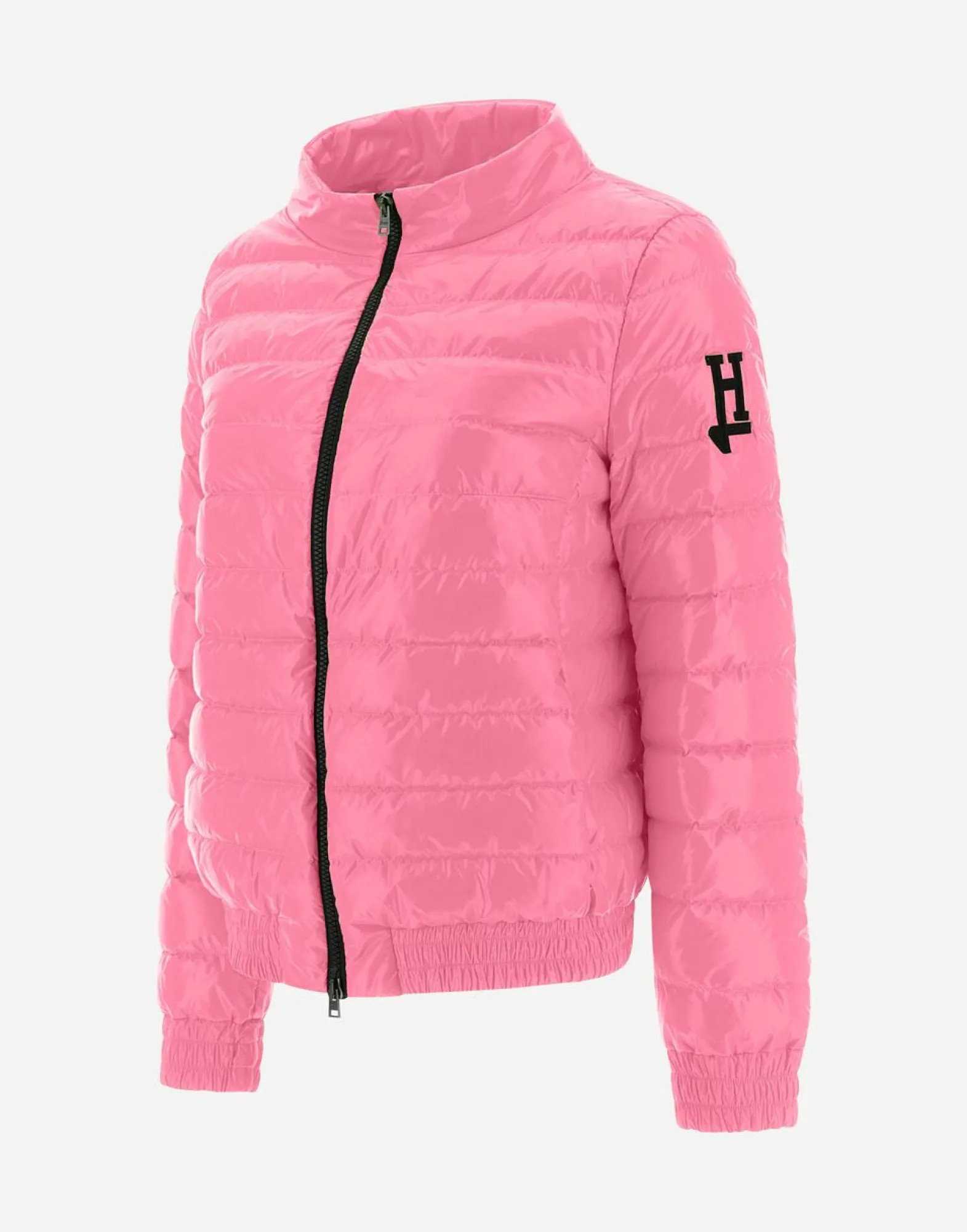 Herno Quilted Bomber Jacket In Gloss