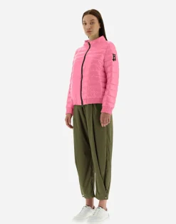 Herno Quilted Bomber Jacket In Gloss