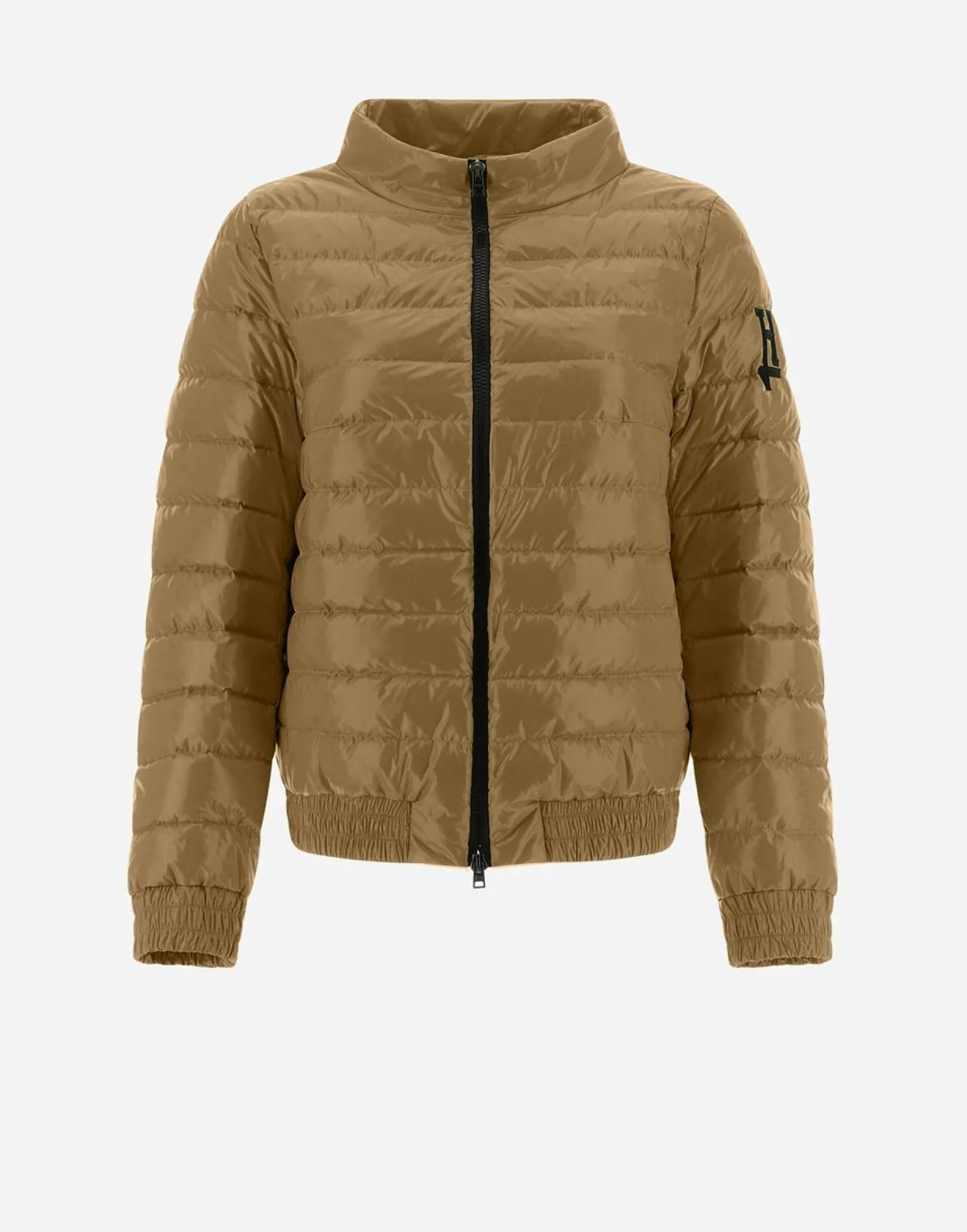 Herno Quilted Bomber Jacket In Gloss