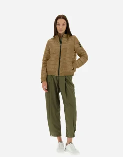 Herno Quilted Bomber Jacket In Gloss