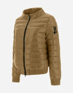 Herno Quilted Bomber Jacket In Gloss