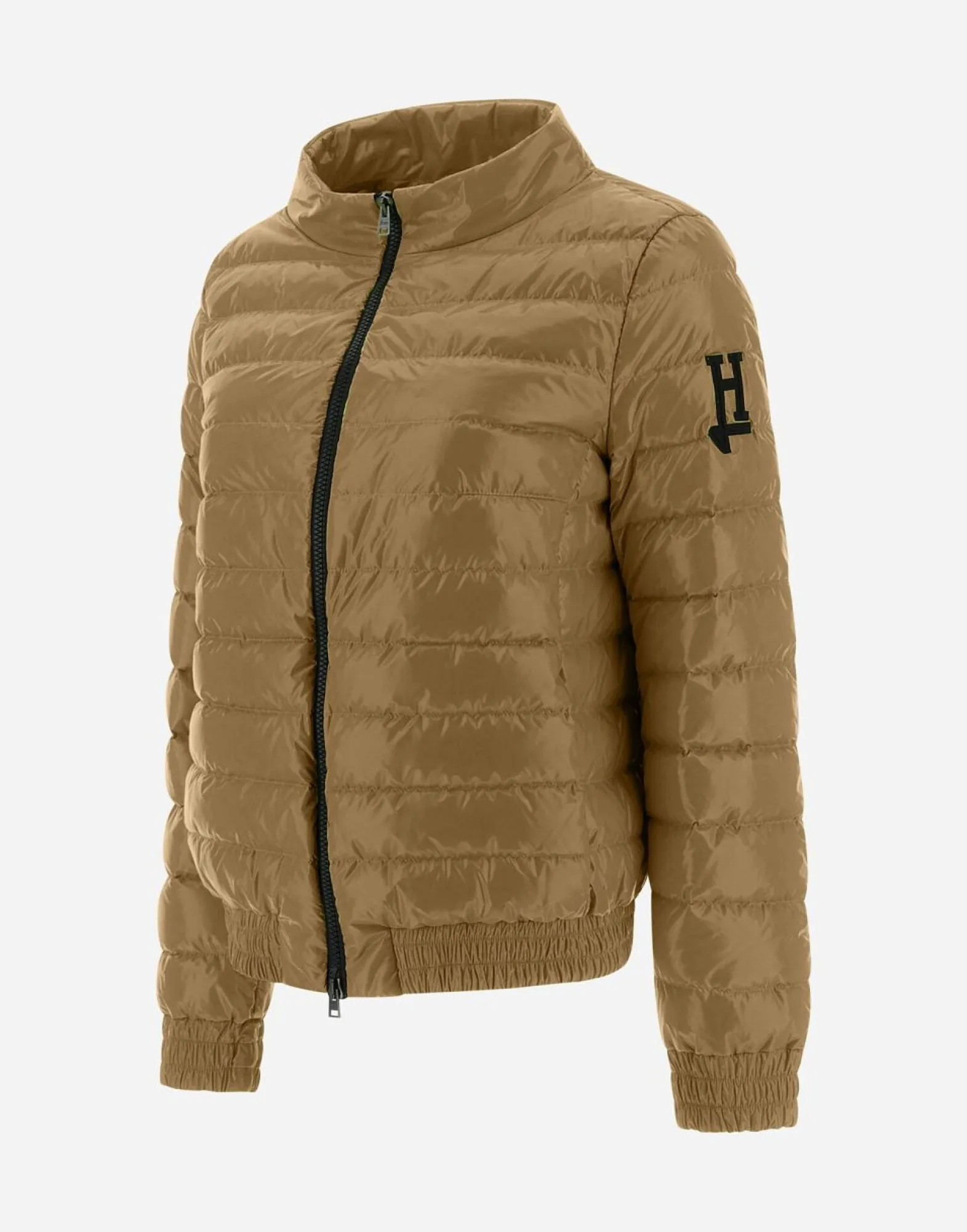 Herno Quilted Bomber Jacket In Gloss