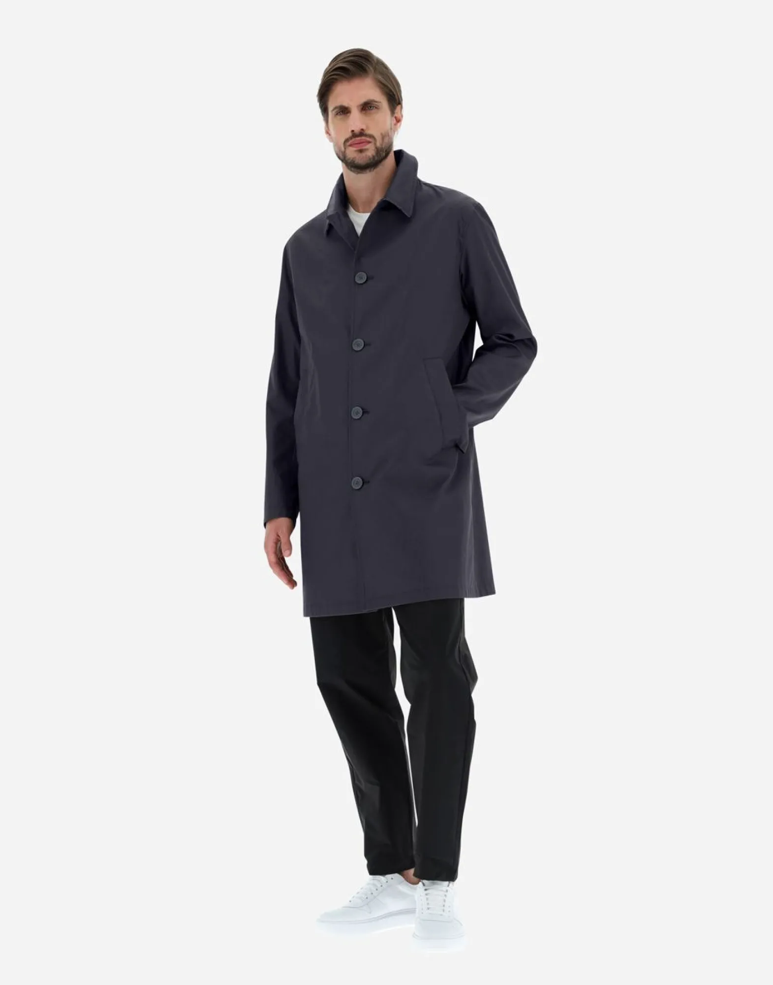Herno Raincoat In Delon & Monogram