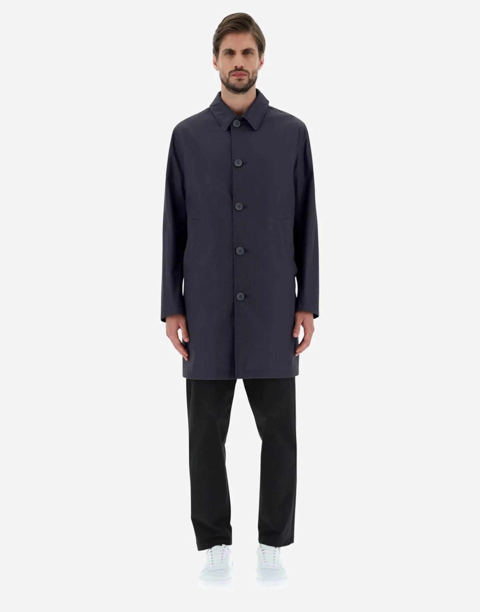 Herno Raincoat In Delon & Monogram