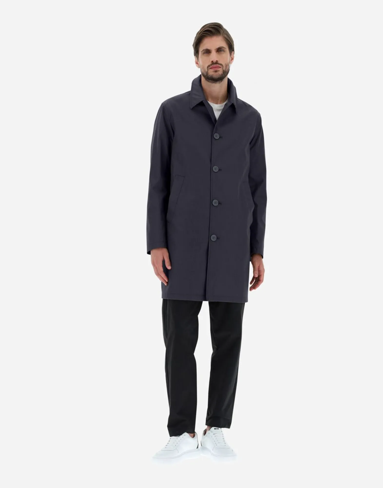 Herno Raincoat In Delon & Monogram